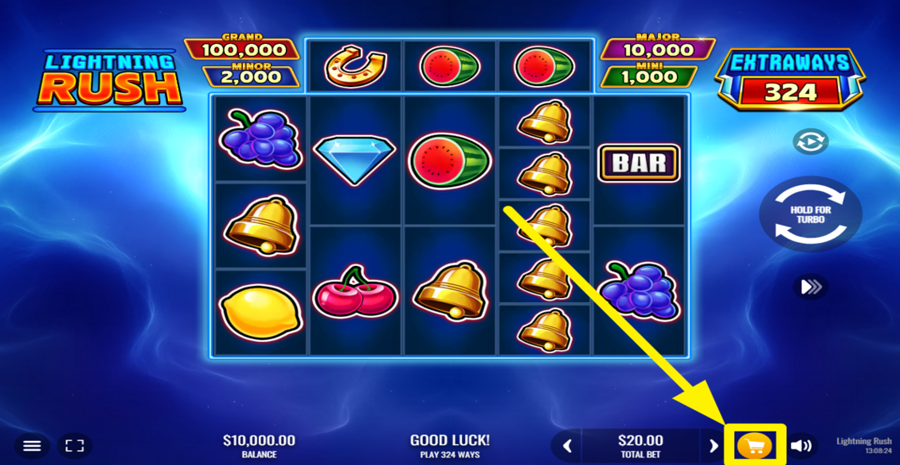 Lightning Rush Buy Bonus