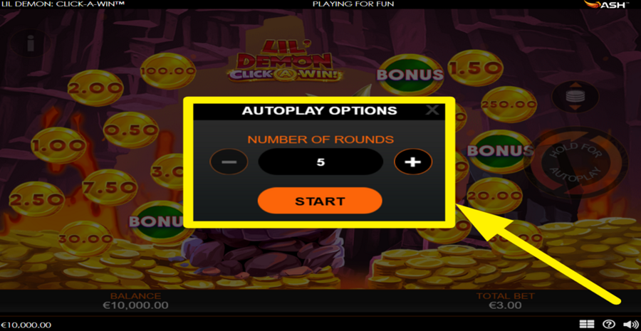 Lil Demon Click A Win Autoplay