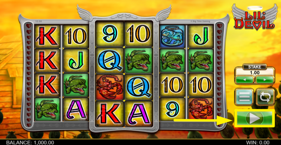 Lil Devil Spin Button