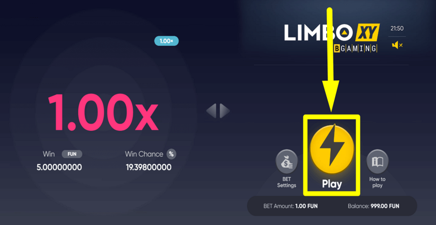 Limbo Xy Play Button