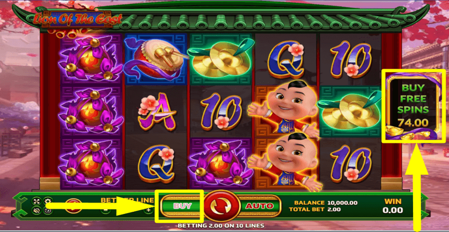 Lion Of The East Buy Feature