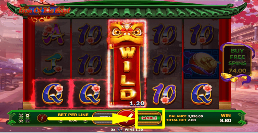 Lion Of The East Gamble Feature
