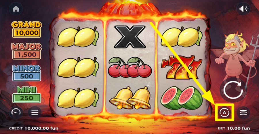 Little Devil Coins Autoplay