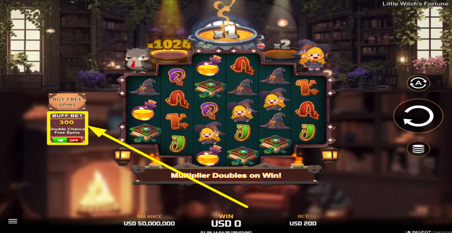 Little Witch Fortune Buff Bet