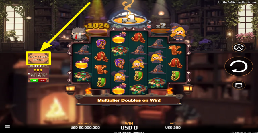 Little Witch Fortune Buy Bonus