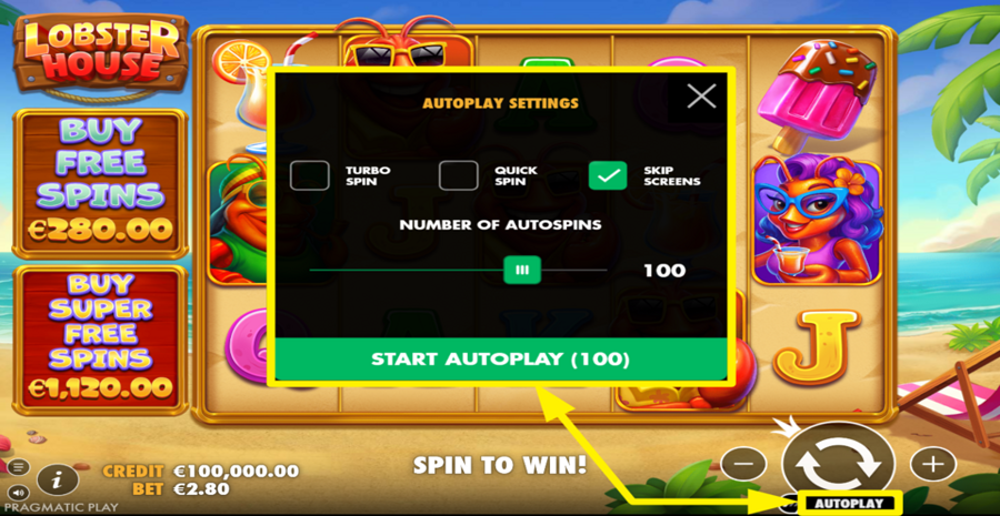 Lobster House Autoplay