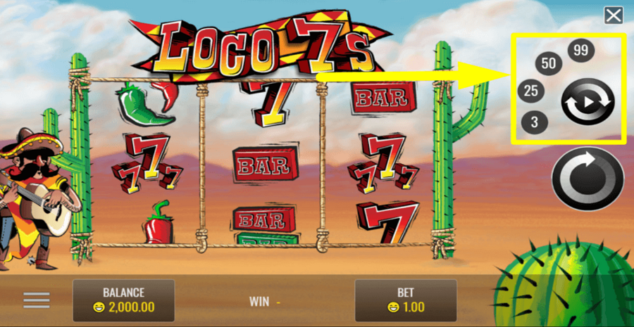 Loco 7s Autoplay Feature