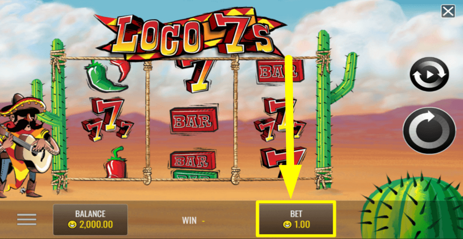 Loco 7s Bet Value