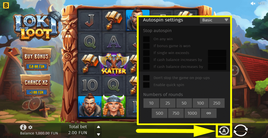 Loki Loot Autoplay Feature