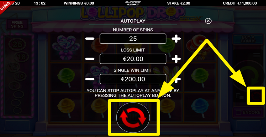 Lollipop Drop Multimax Autoplay