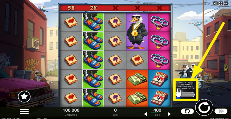 Long Neck Fortune Boost Bet