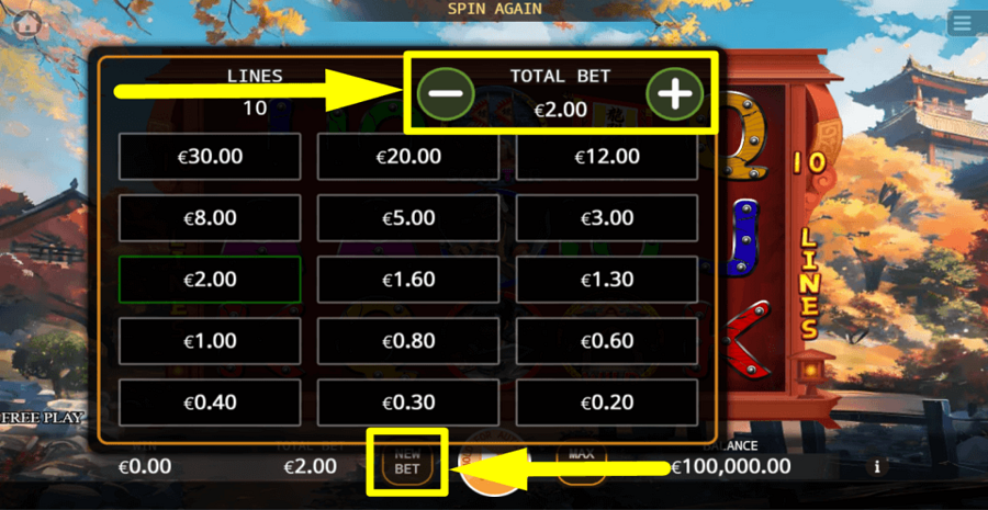 Longmen Express Bet Value