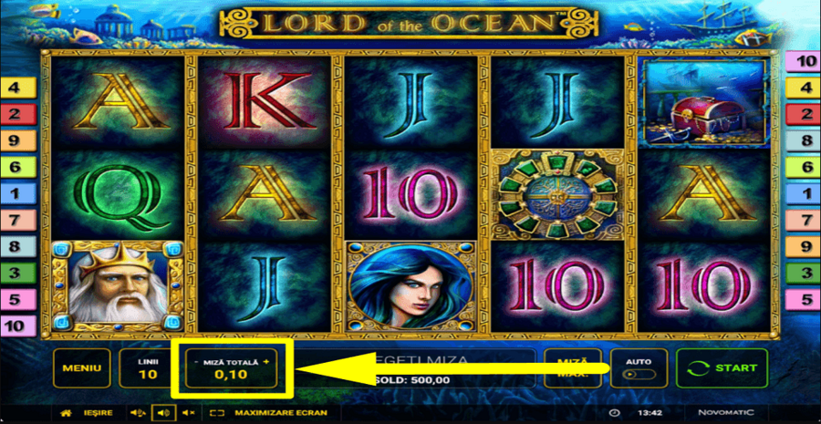 Lord Of The Ocean Bet Value