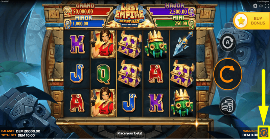 Lost Empire Featuring Ruby Blaze Turbo Feature