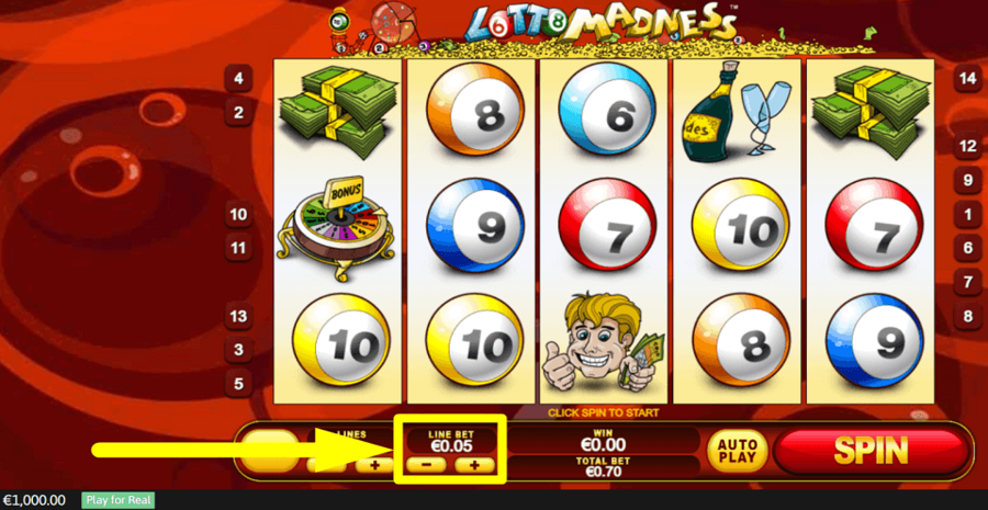 Lotto Madness Bet Value