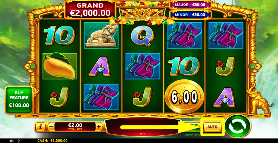 Lottostar Mighty Chang Autoplay Feature