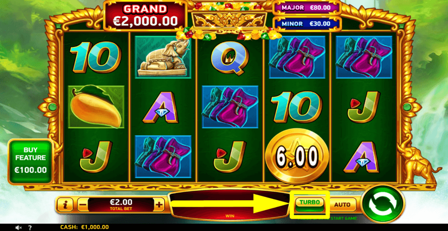 Lottostar Mighty Chang Turbo Feature