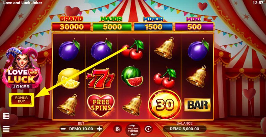 Love And Luck Joker Buy Bonus