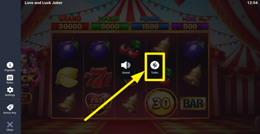 Love And Luck Joker Turbo