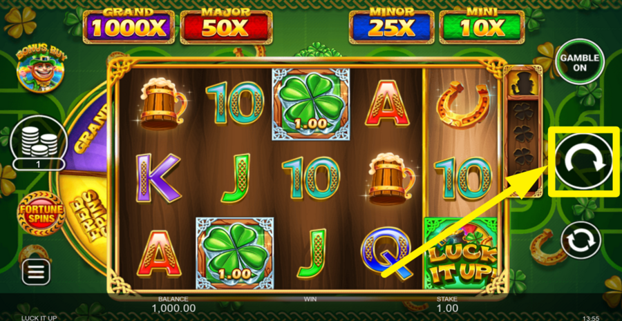 Luck It Up Spin