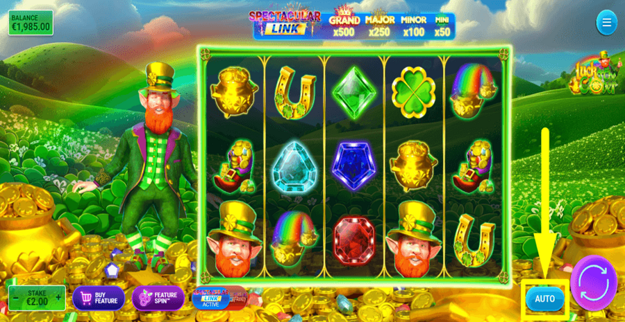 Luck O The Clover Autoplay Feature