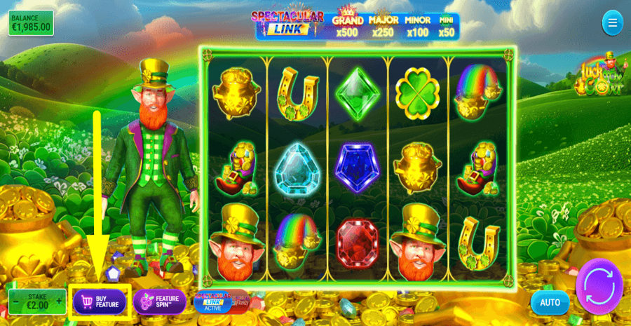 Luck O The Clover Buy Feature