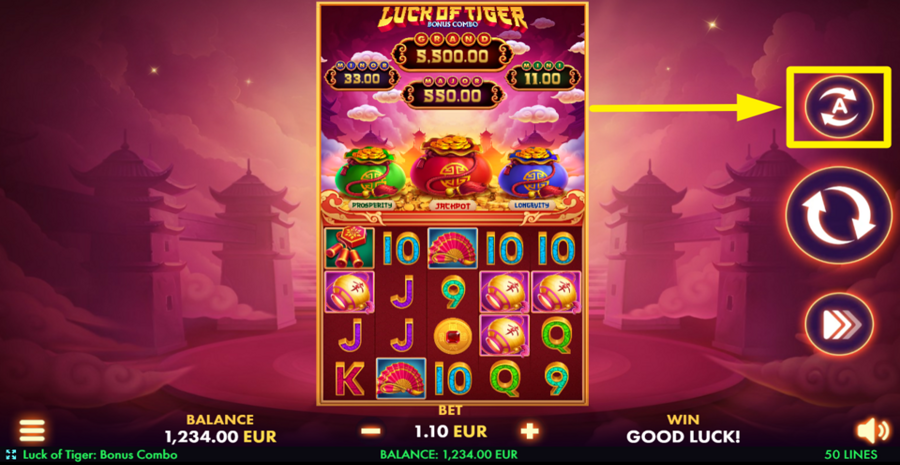 Luck Of Tiger Autoplay