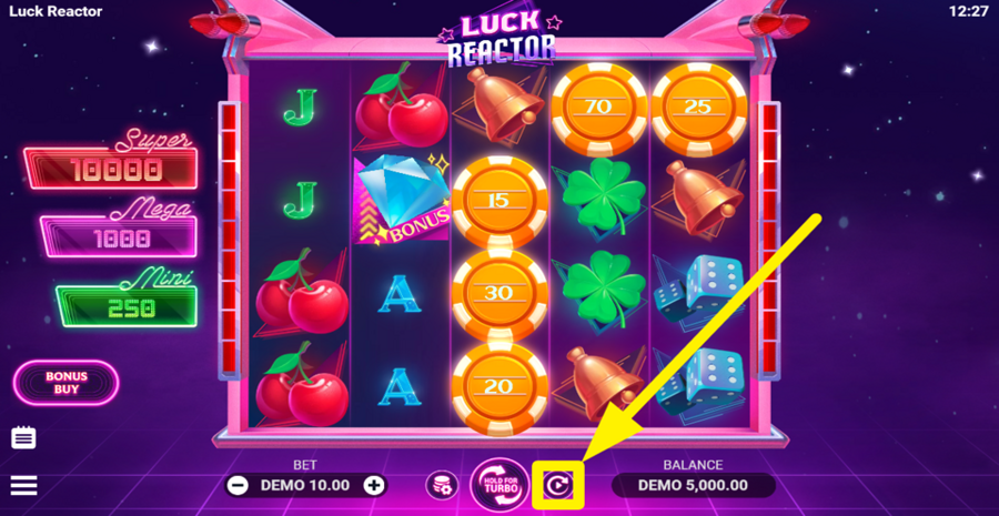 Luck Reactor Autoplay