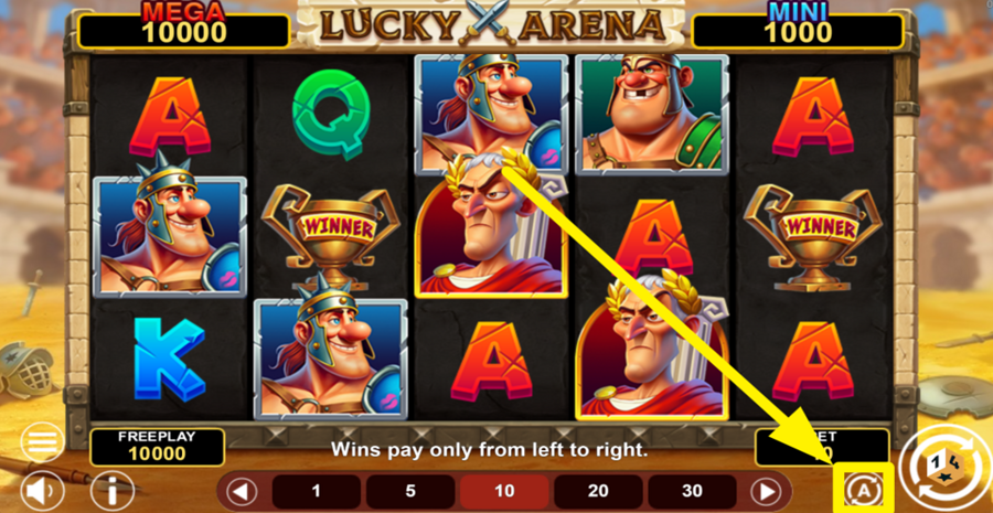 Lucky Arena Hold And Win Autoplay
