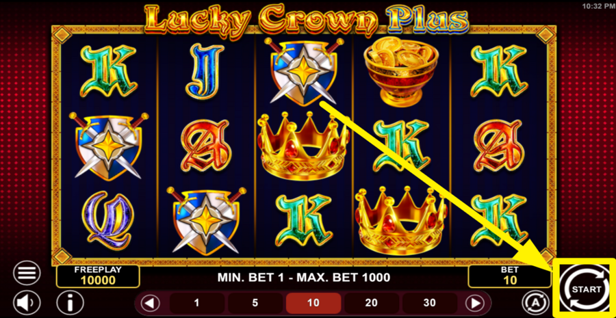 Lucky Crown Plus Spin