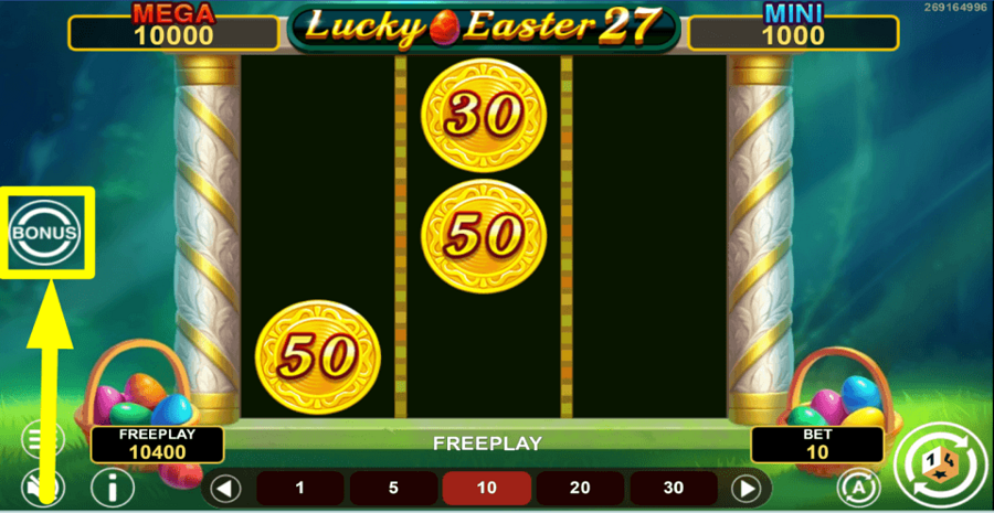 Lucky Easter 27 Hold And Win Buy Feature