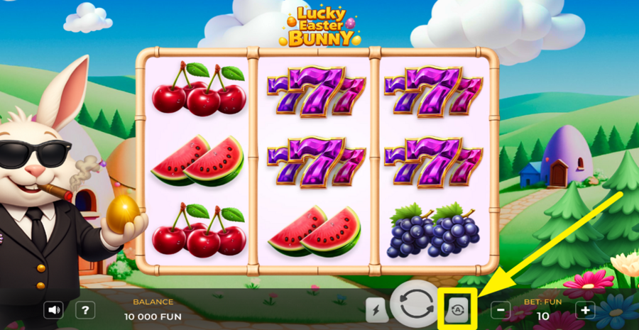 Lucky Easter Bunny Autoplay