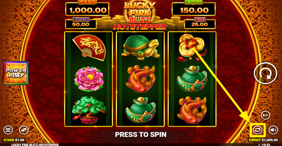 Lucky Fire Blitz Hotstepper Autoplay