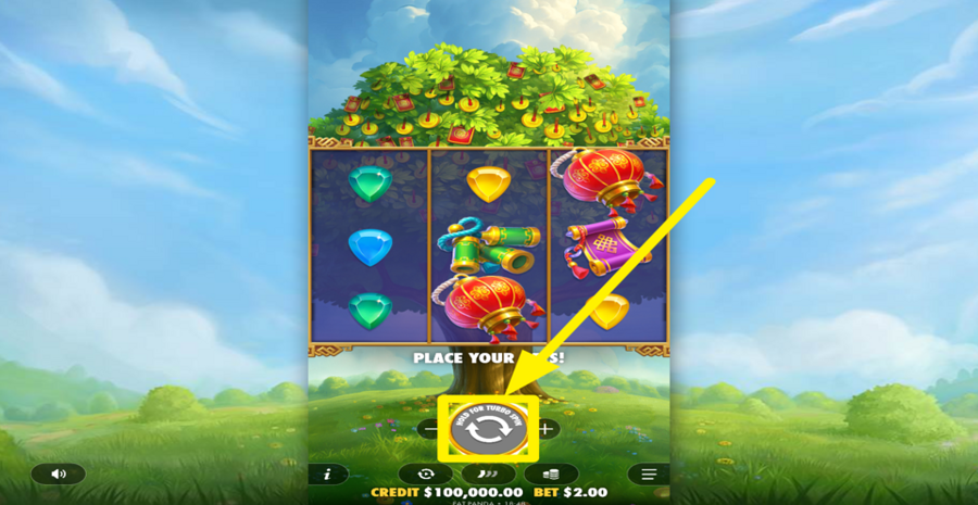 Lucky Fortune Tree Spin