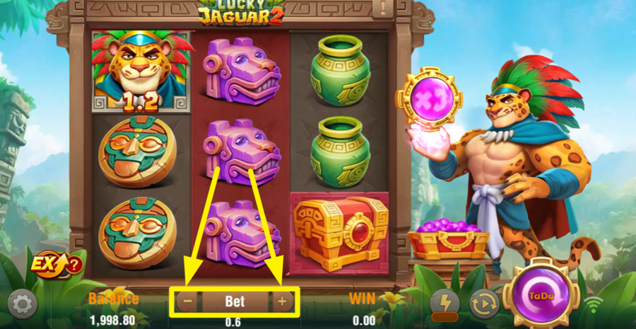 Lucky Jaguar 2 Adjust Bet