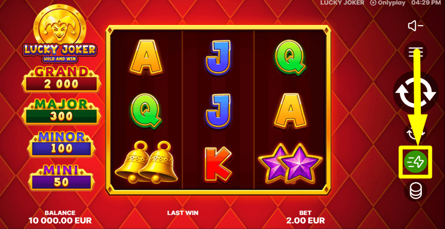Lucky Joker Hold And Win Turbo Feature