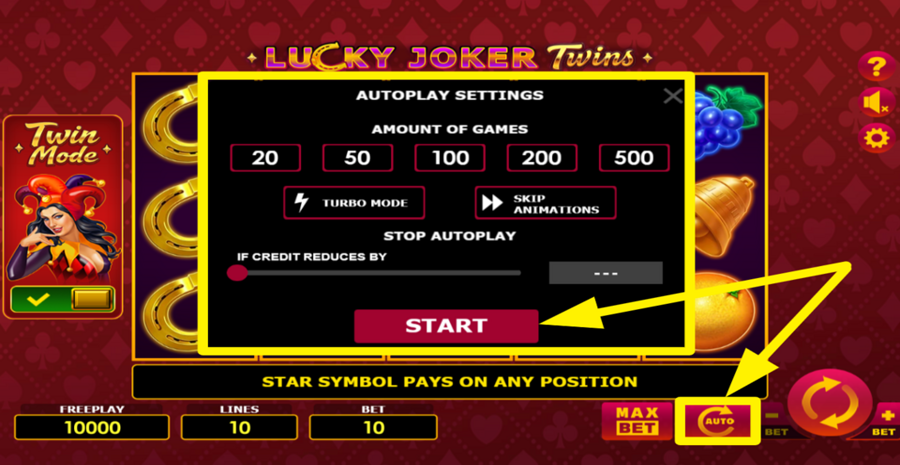 Lucky Joker Twins Autoplay