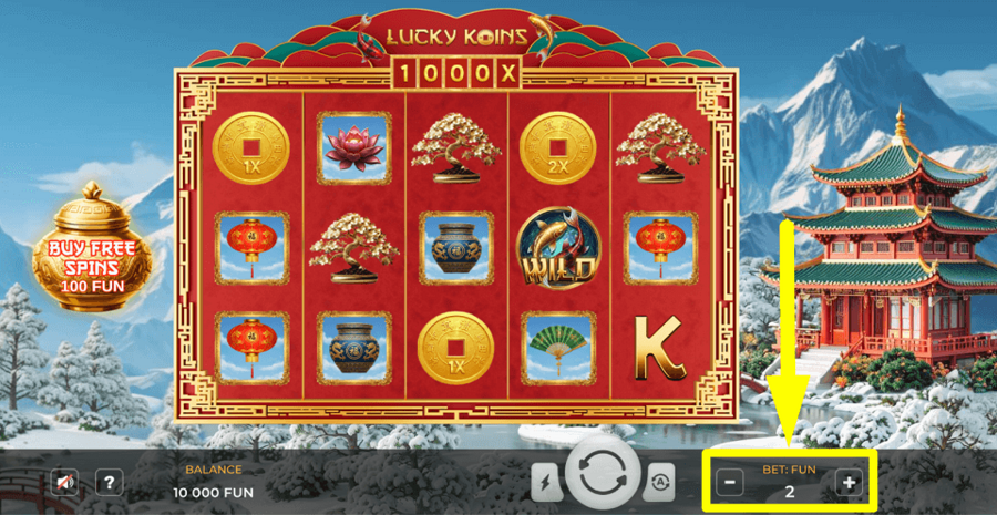 Lucky Koins Bet Value