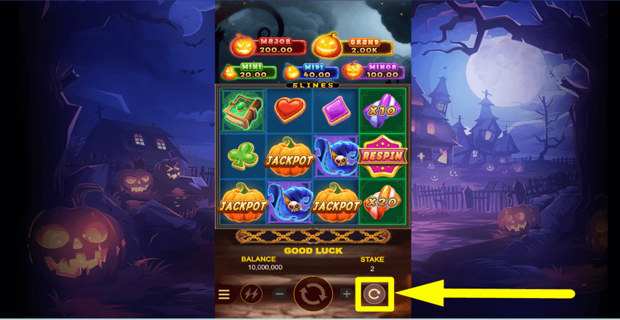 Lucky Lanterns Autoplay Feature