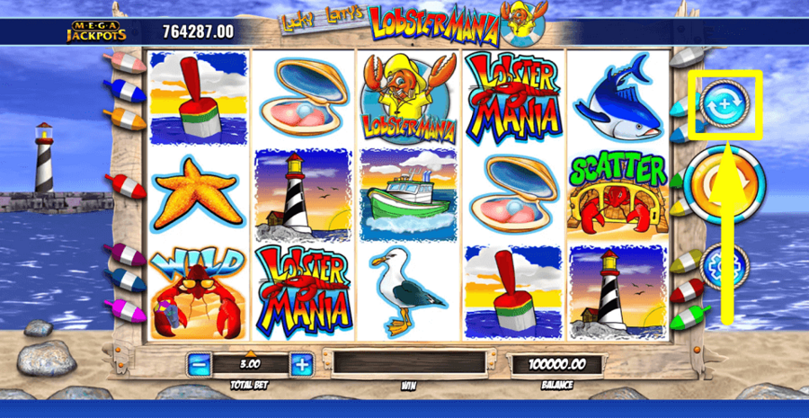 Lucky Larrys Lobstermania Megajackpots Autoplay Feature