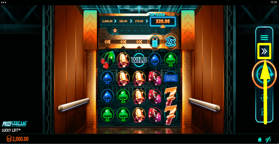 Lucky Lift Turbo Feature