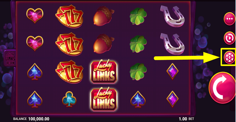 Lucky Links Bet Value