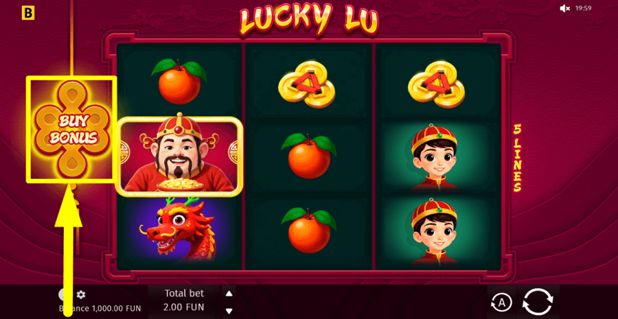 Lucky Lu Buy Feature