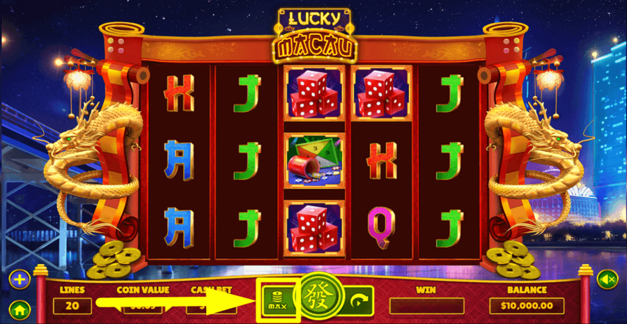 Lucky Macau Max Button