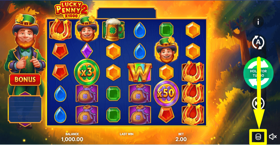 Lucky Penny 2 Bet Value