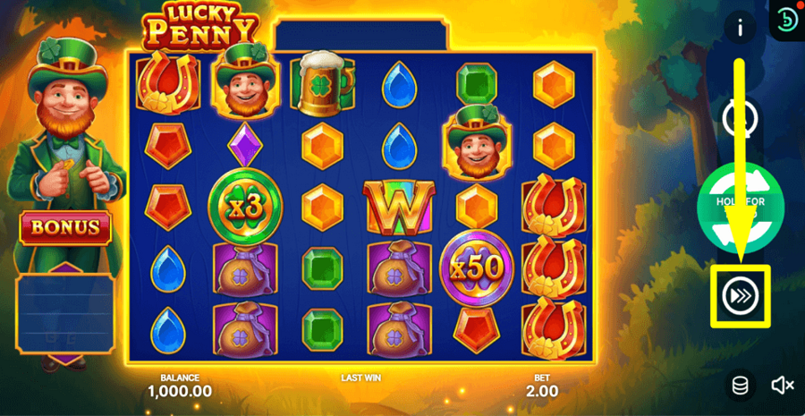 Lucky Penny Turbo Feature