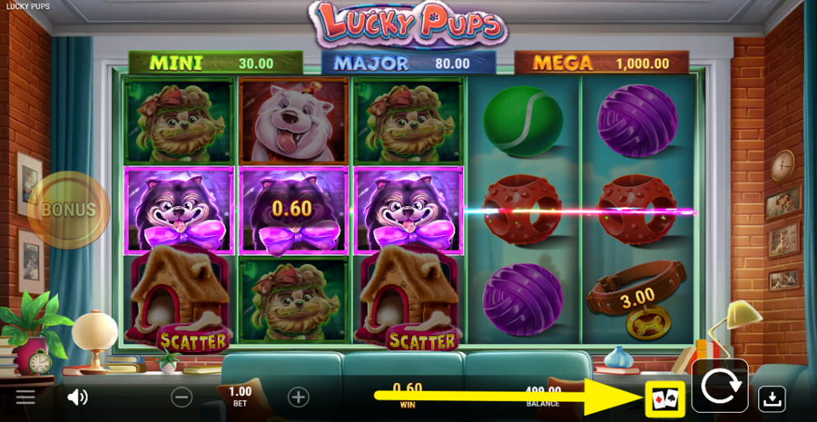 Lucky Pups Gamble