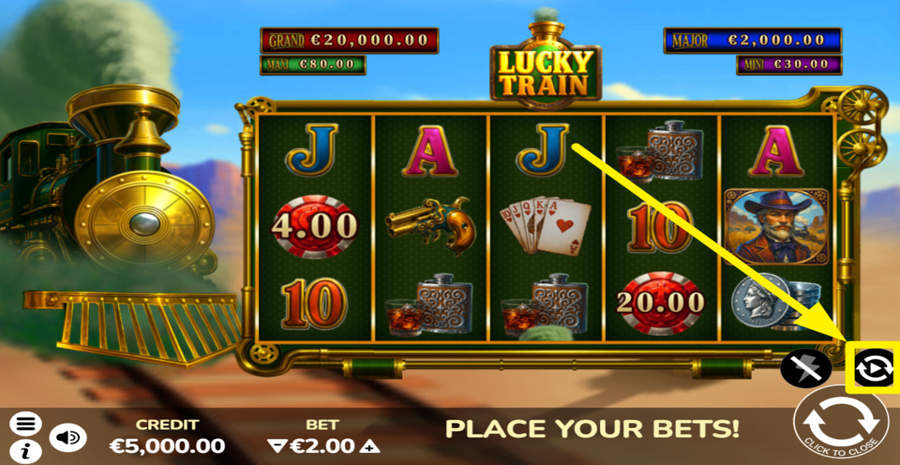 Lucky Train Autoplay
