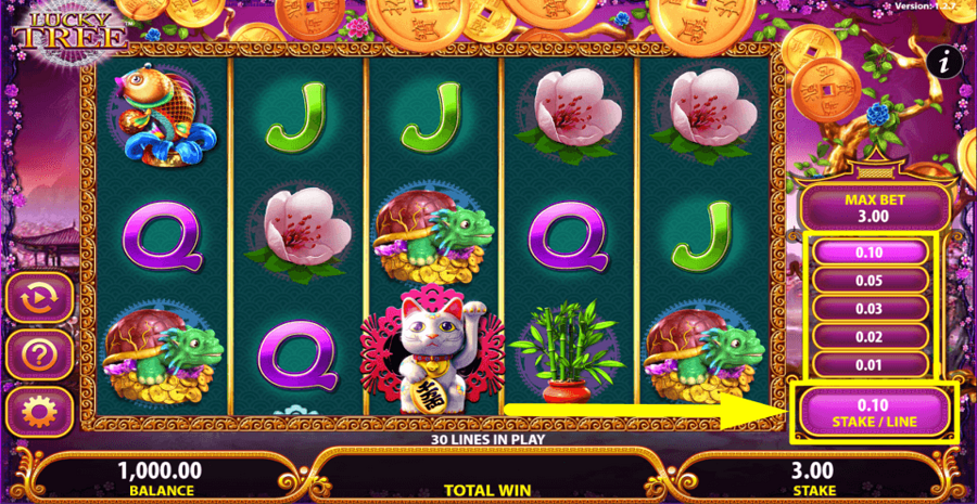 Lucky Tree Bet Value