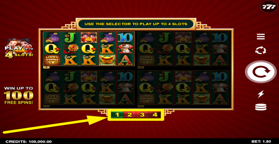 Lucky Twins 5x 4tune Reels Use Selector